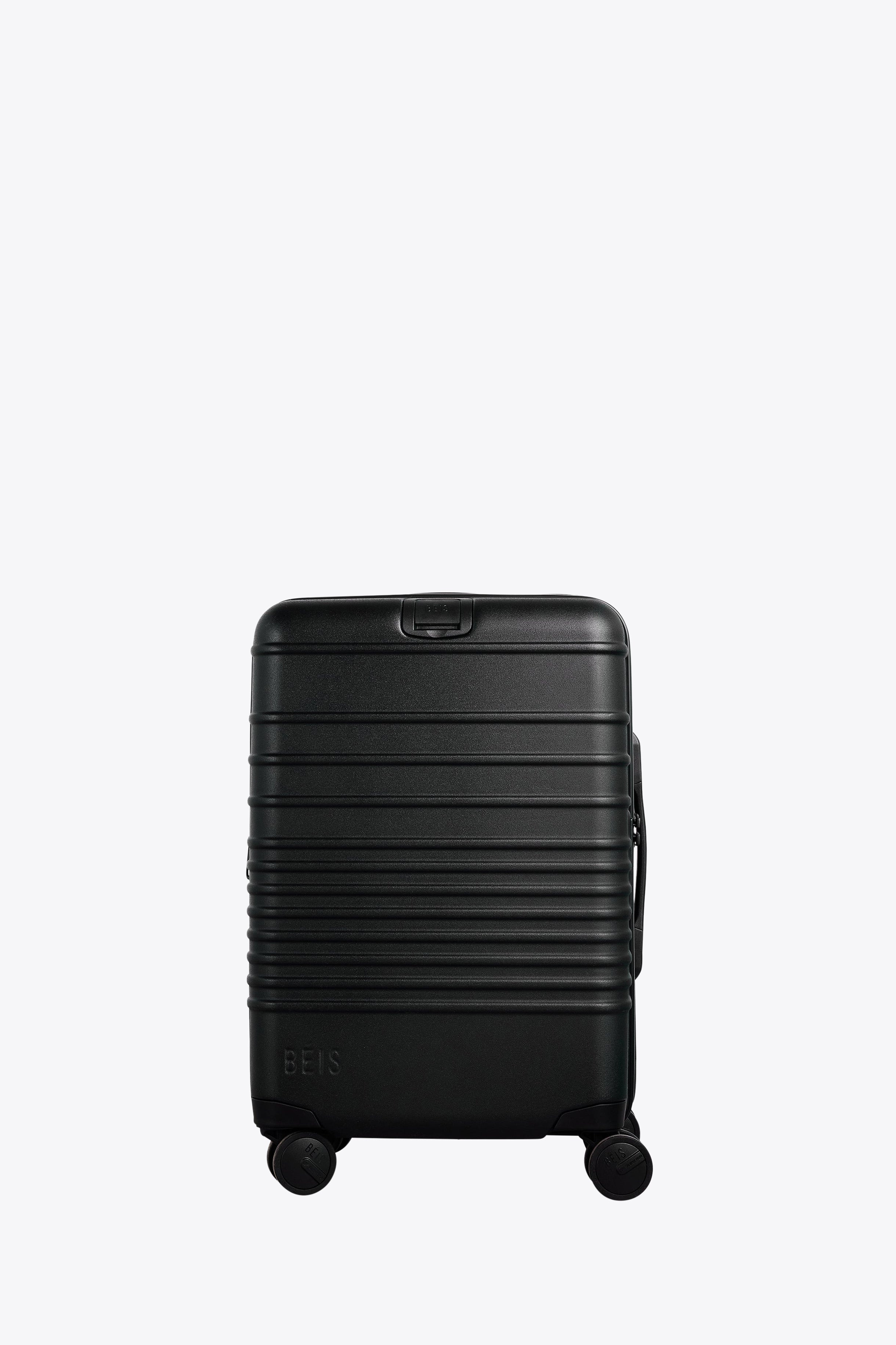 BÉIS 'The Carry-On Roller' in Black - 21" Carry On Rolling Luggage & Suitcase | BÉIS Travel