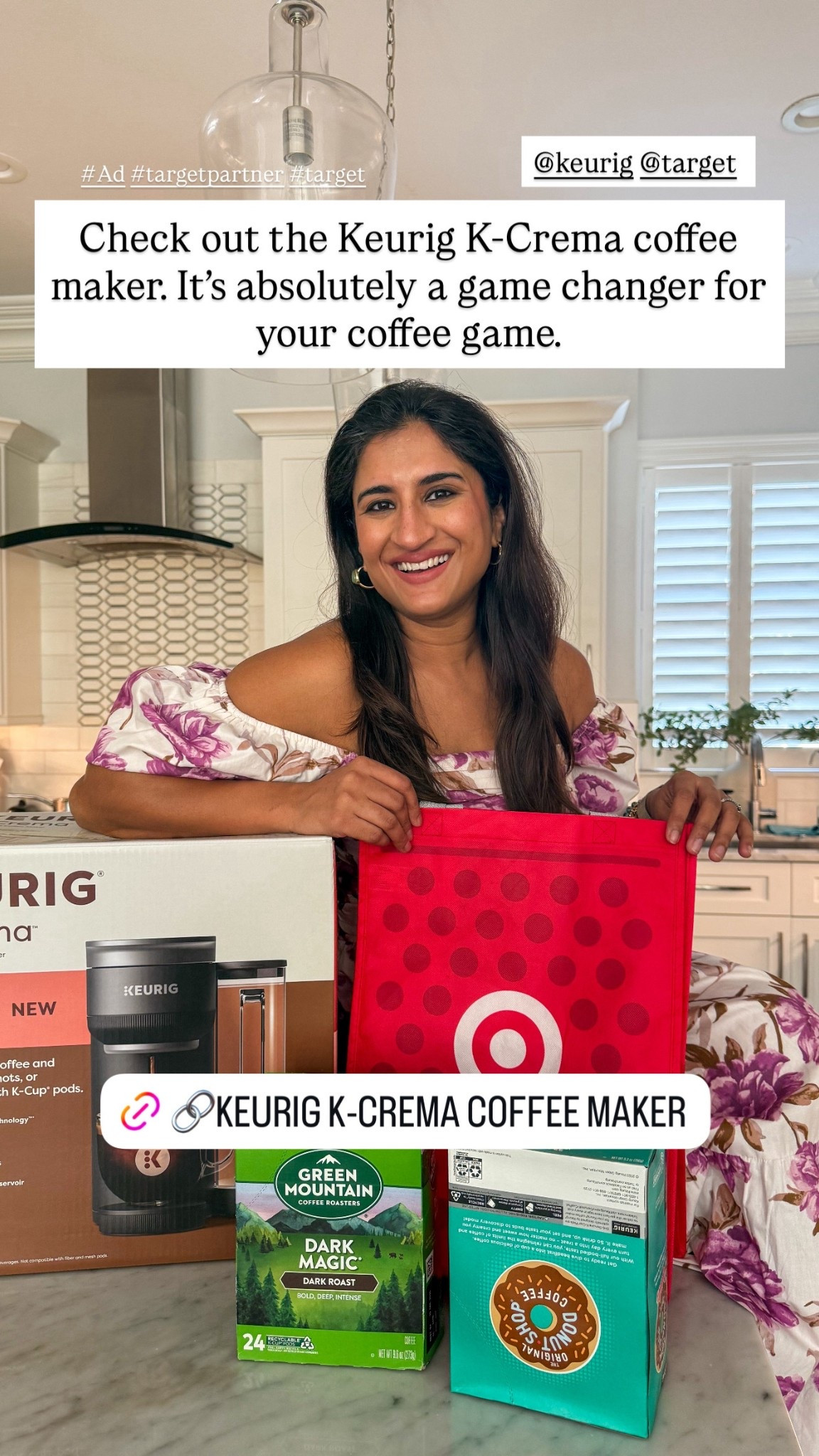 #Ad Check out the Keurig K Crema Coffee Maker. It’s absolutely a game changer for your coffee game
#target #targetPartner @keurig @target