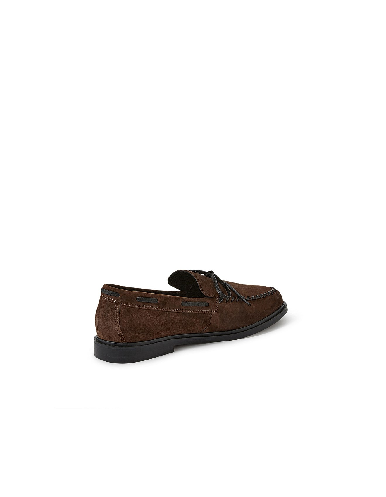 GLEAM MO Suede Bow Detail Loafers | David Jones (Australia & New Zealand)