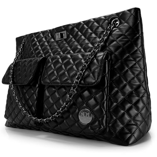 Badgley Mischka Diana Vegan Leather Weekender Duffel Bag | Amazon (US)