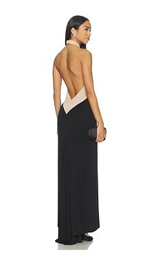 Nue Studio Solange Dress in Black & Nude from Revolve.com | Revolve Clothing (Global)
