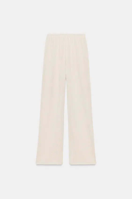 RUSTIC WIDE LEG PANTS | Zara US