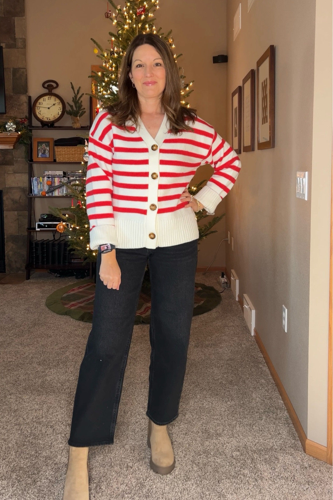 I’m doing 25 outfits in 25 days as we countdown to Christmas!

This is look #9!! 17 days until Christmas! 

Sweater- tts, in size S 
Jeans - tts
Booties - tts 



#LTKSeasonal #LTKHoliday #LTKOver40