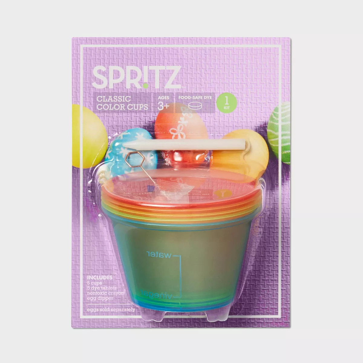 12pc Easter Egg Coloring Cup Basic - Spritz™ | Target