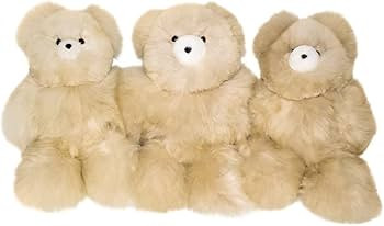 Realistic Soft and Cuddly Baby Alpaca Teddy Bear, Premium Stuffed Toy (9 inches, Beige) | Amazon (US)