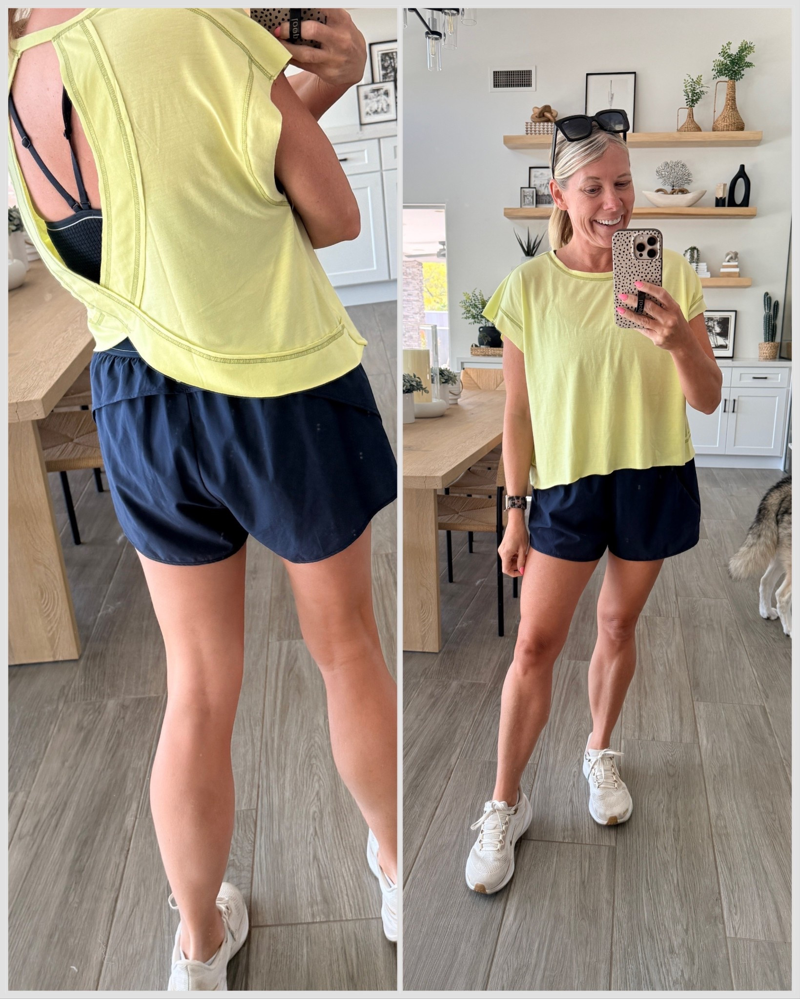 Size small top and shorts 

#LTKootd #LTKOver40 #LTKmomlife