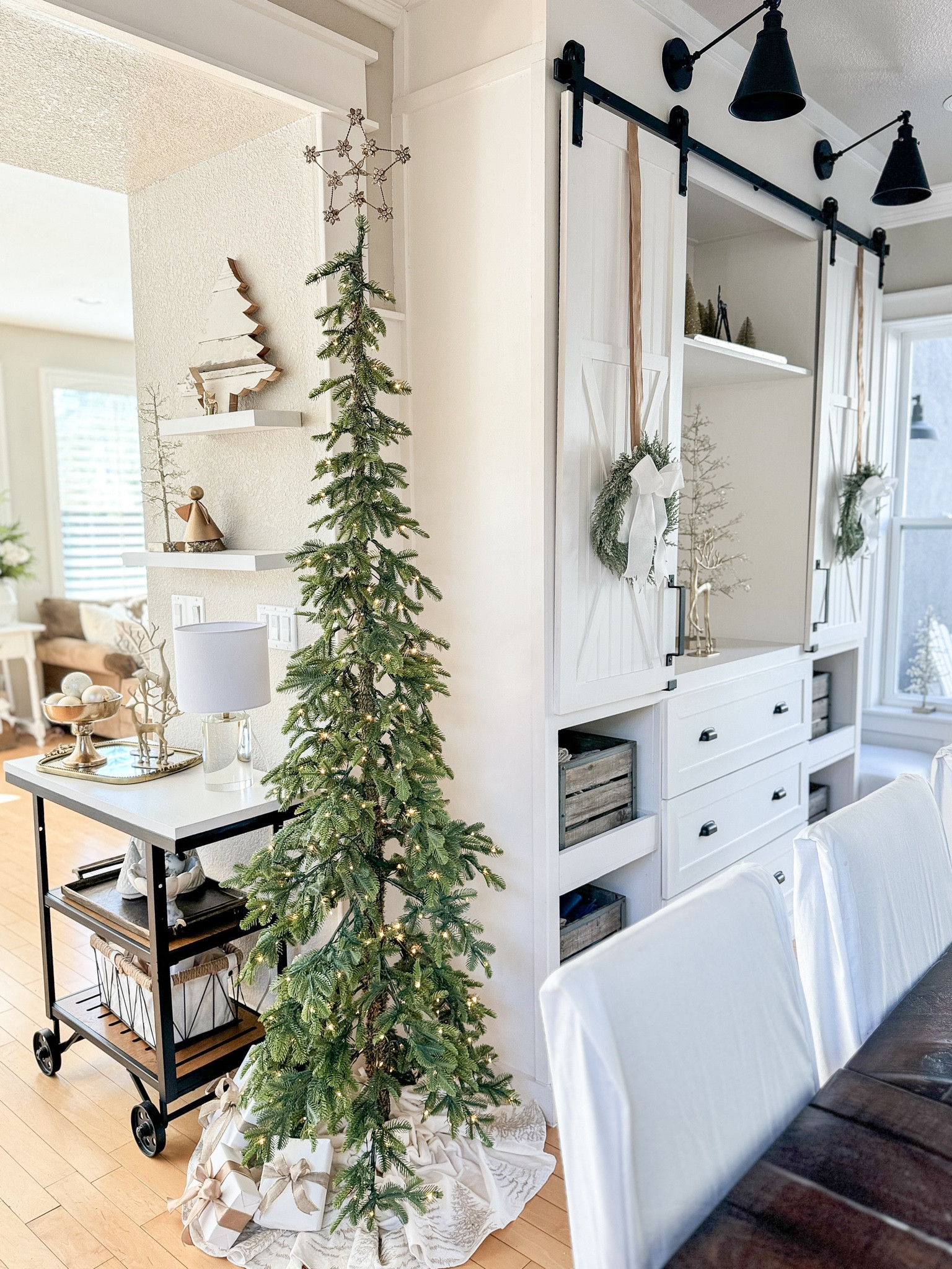 My favorite skinny Christmas tree #christmastree 

#LTKHolidaySale #LTKSeasonal #LTKHoliday
