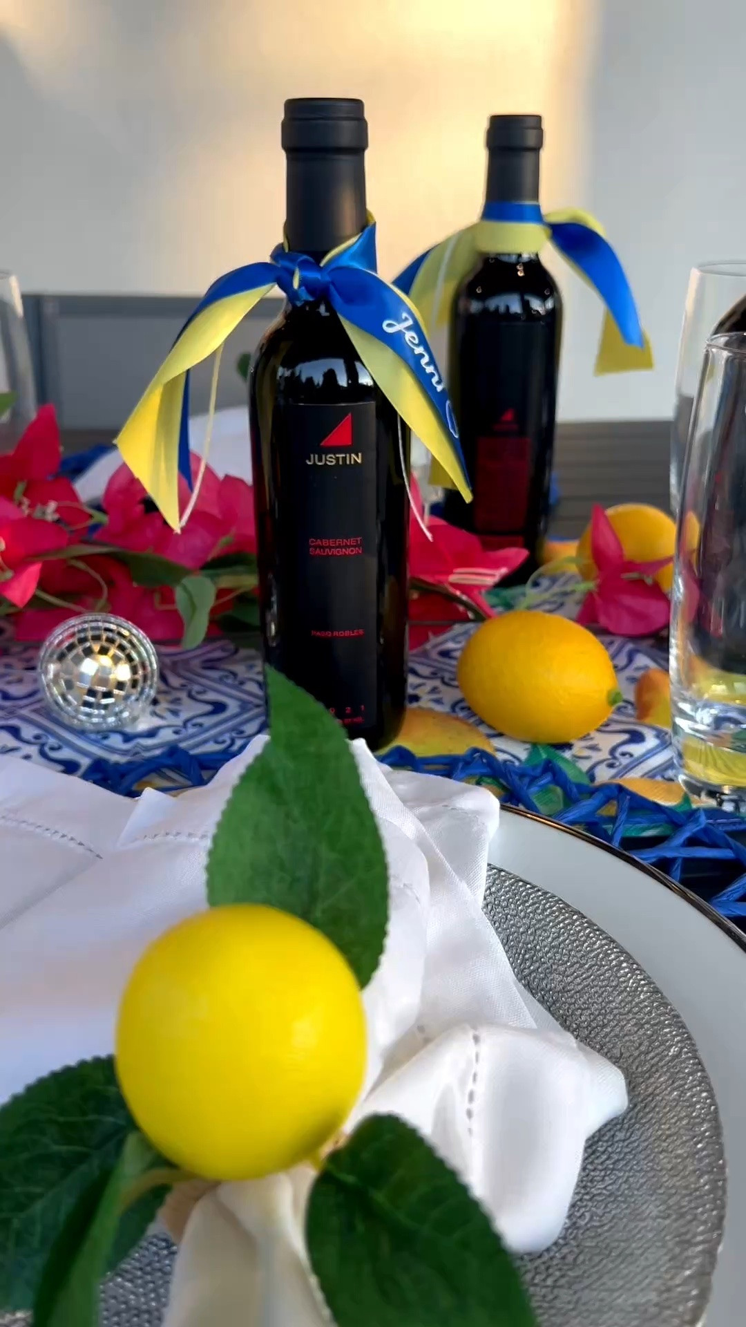 Summer dinner party dining al fresco. ☀️🍋💙

#LTKvlog #LTKdayinmylife #LTKfoodie