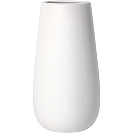Tall Cream Ceramic Vase | Amazon (US)