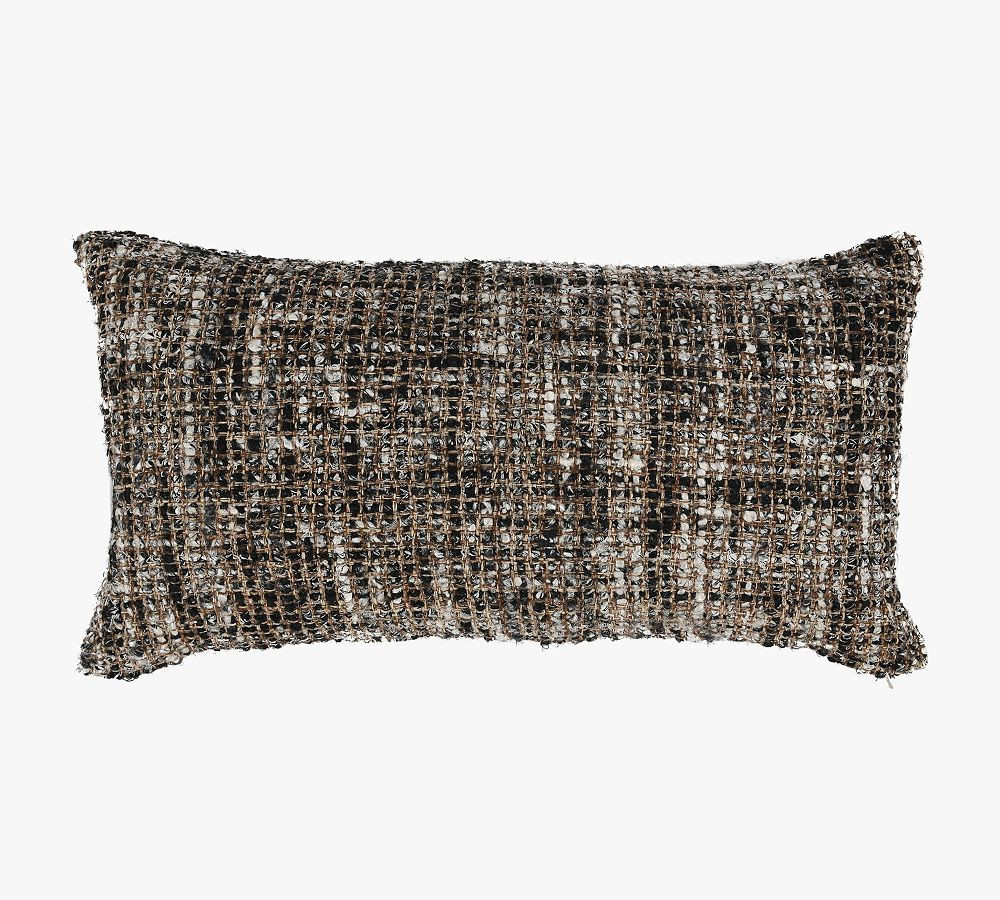 Torya Textured Lumbar Throw Pillow | Pottery Barn (US)