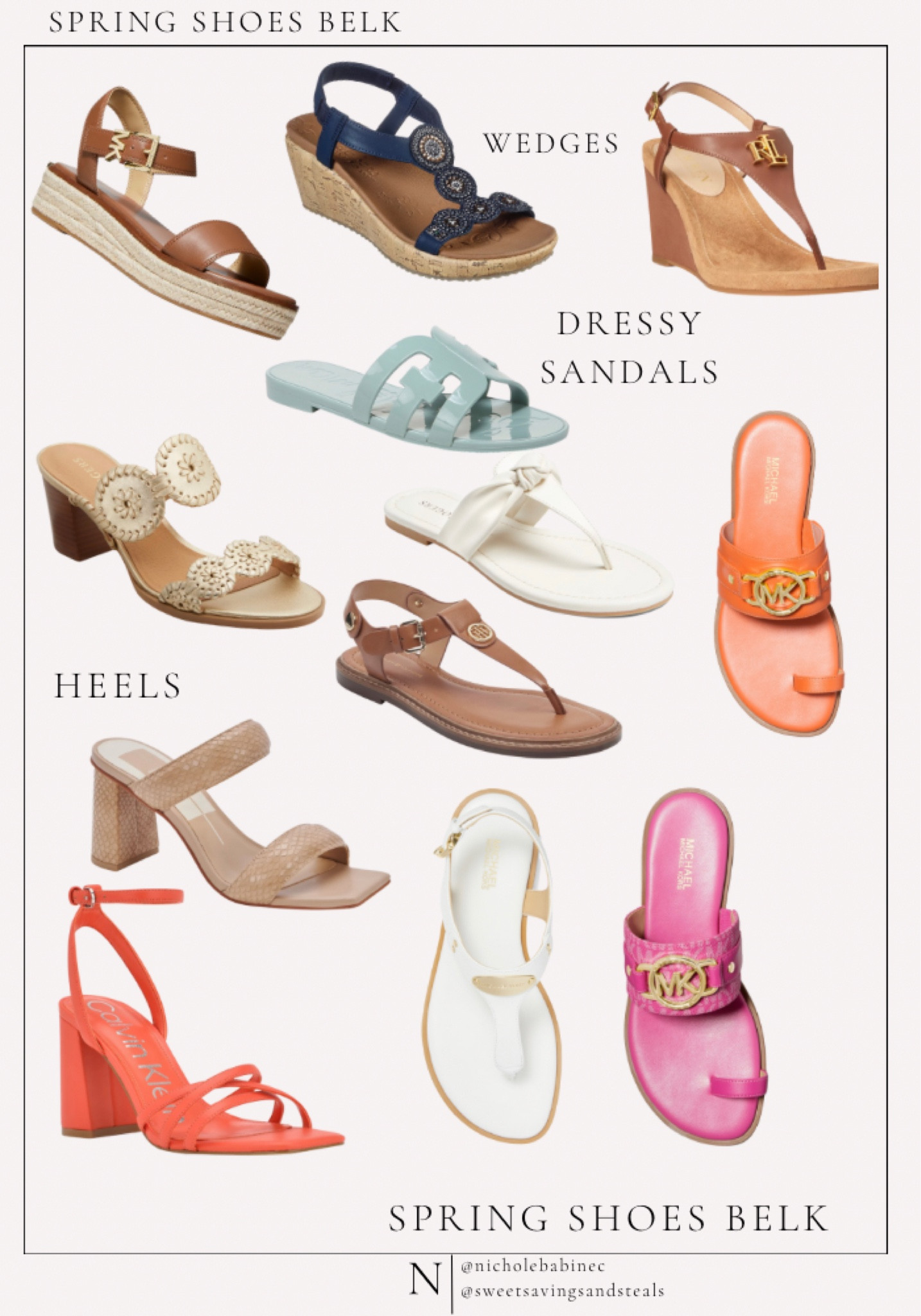 Spring and summer shoes from Belk! Prices high to low. Heels, wedges and dressy sandals .

#LTKSeasonal #LTKFind #LTKsalealert