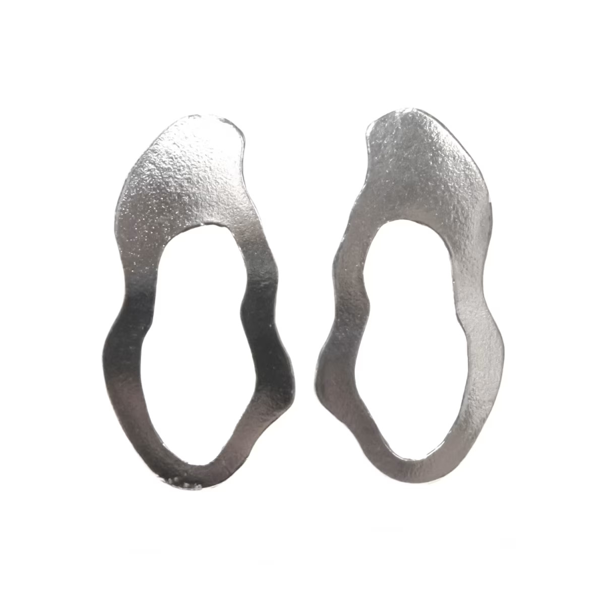 Bayliss Statement Earrings – Silver | Wolf & Badger