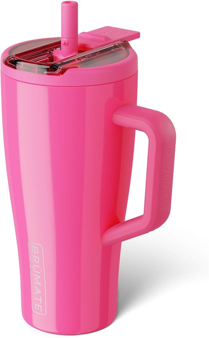 BrüMate Era Flip 30oz Tumbler with 100% Leakproof Covered Straw Lid | Hygienic Covered Straw | I... | Amazon (US)