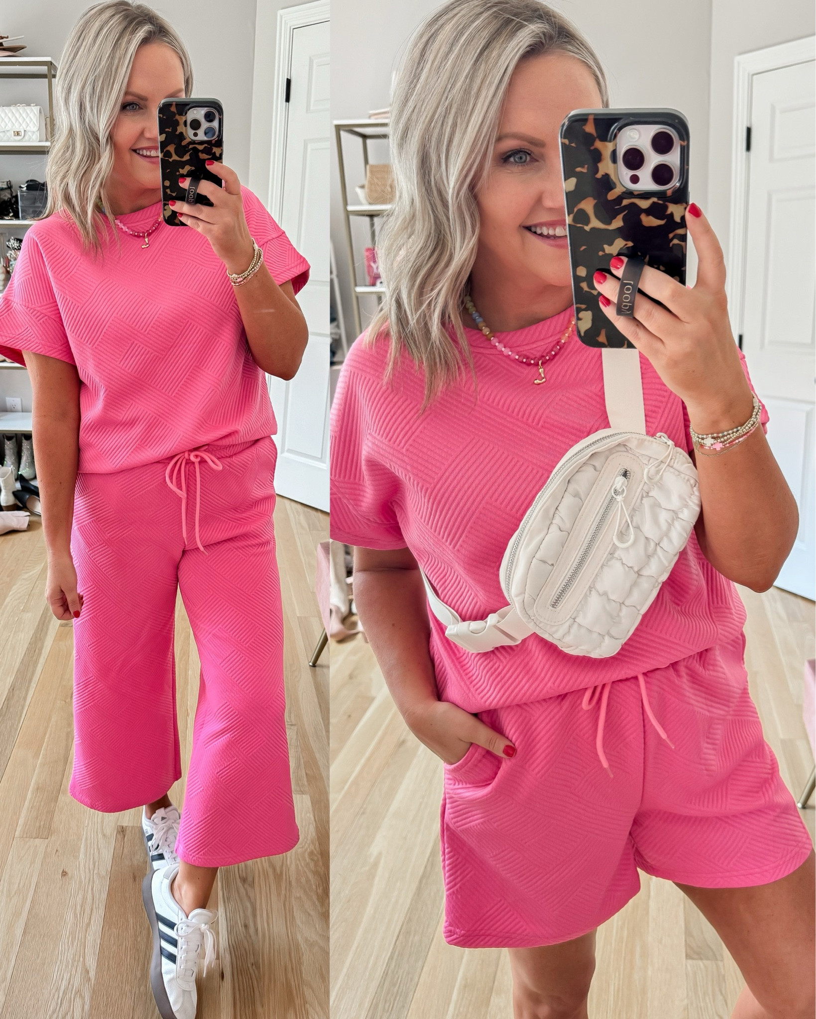 Love these comfy textured 2 piece sets from Amazon! Great for everyday, running errands, working from home or even for travel! 
These sets run true to size, I’m in size small (I’m 5’3”)
Travel outfit 
Lounge set 
Amazon fashion


#LTKFindsUnder50 #LTKStyleTip #LTKOver40