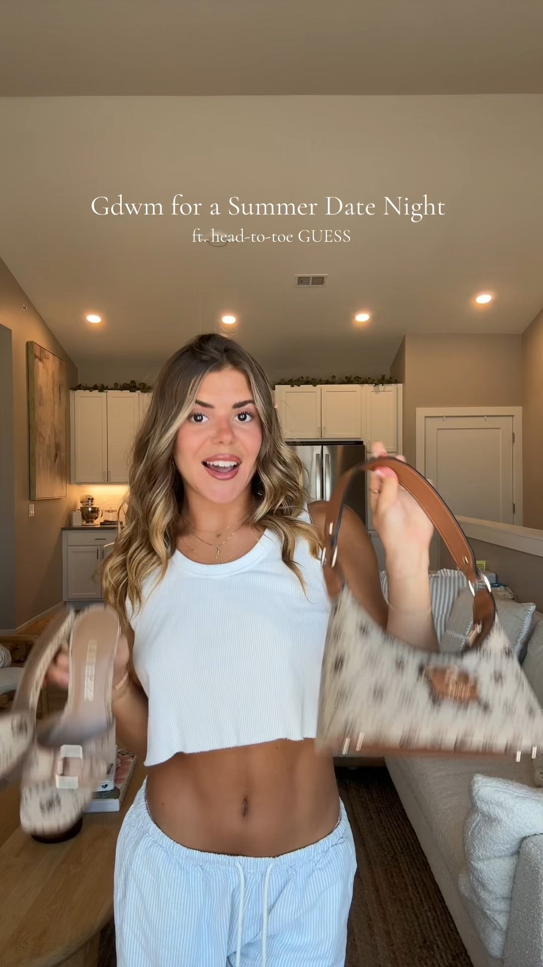 Fave summer ootd w/ @guess! ✨🫶🏽 

#guesspartner #gdwm #ootd #datenight 