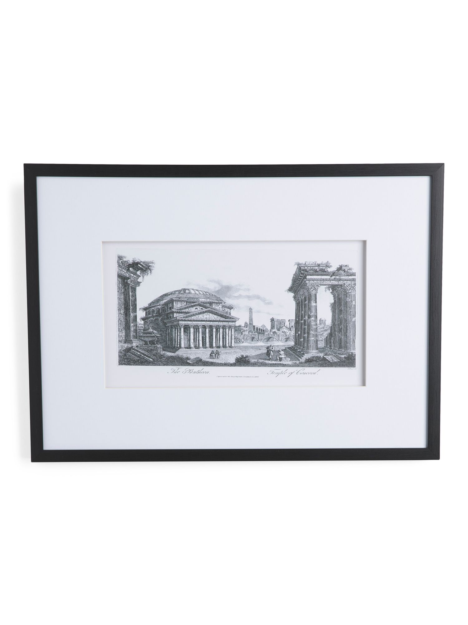 The Pantheon And The Temple Of Concord Wall Art | Pillows & Decor | Marshalls | Marshalls