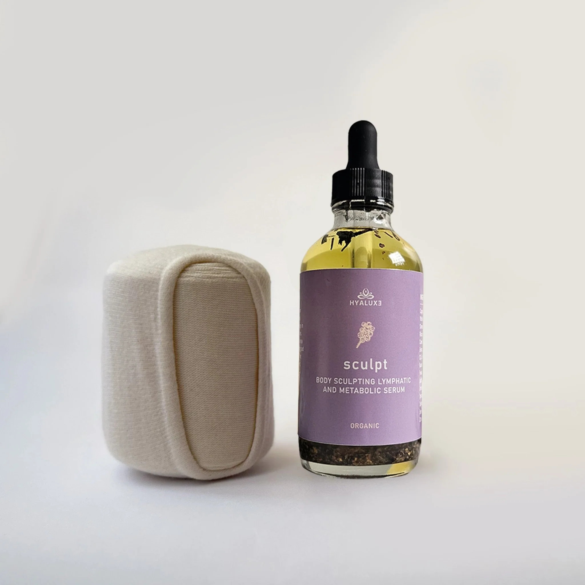 SCULPT: Fat storage, cellulite, lymphatic stimulation with cotton wrap | Hyaluxe Body