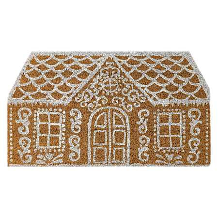 Holiday Gingerbread Coir Mat 28in x 16in | Five Below