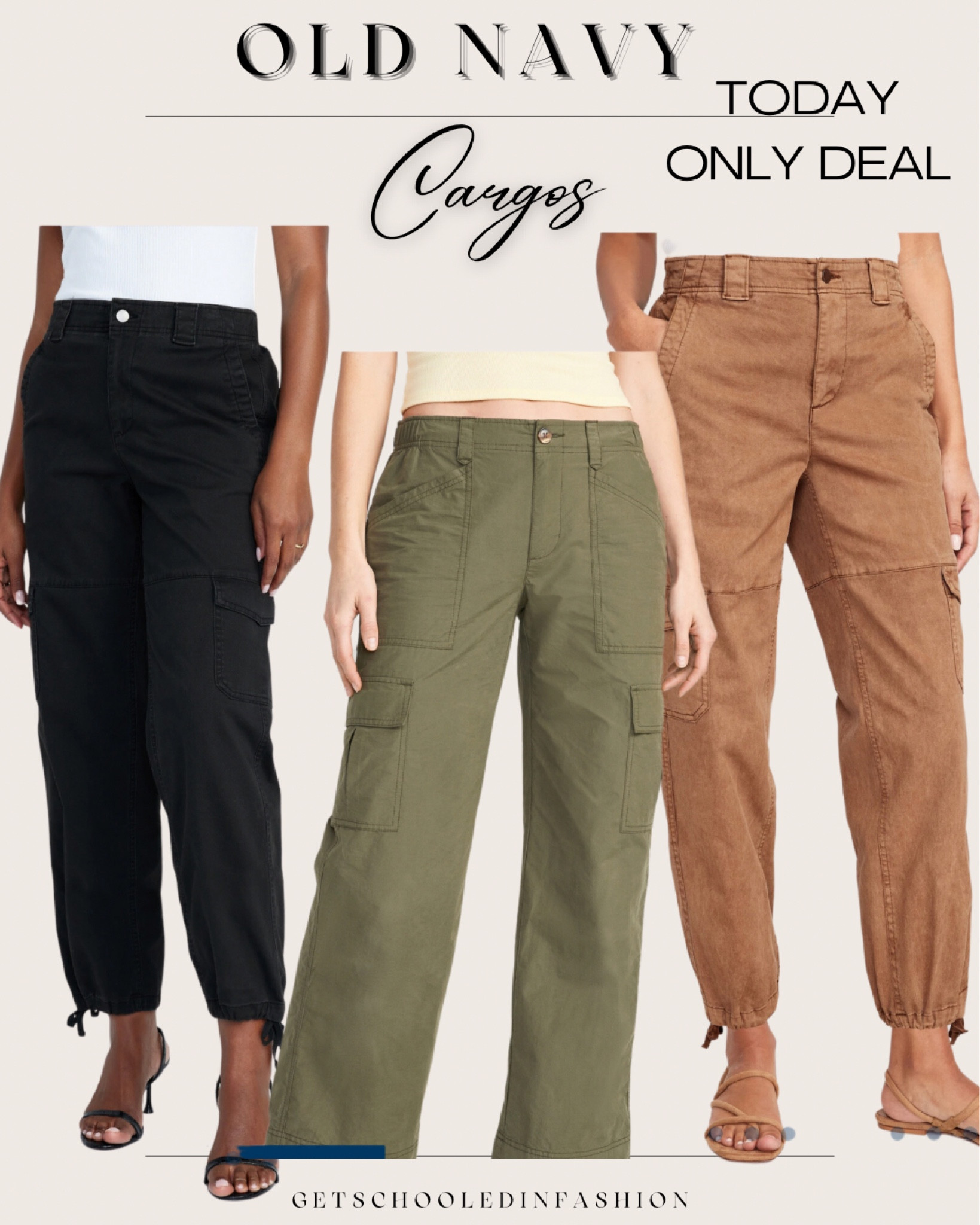 High-Waisted Pulla Utility Pants