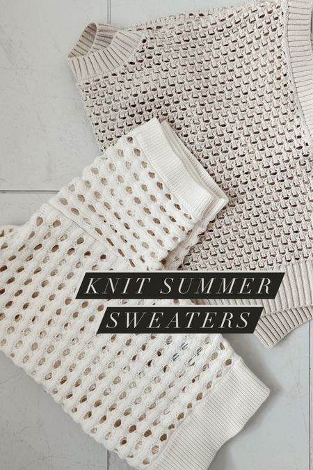 Knit sweaters from Varley for summer

#LTKstyletip