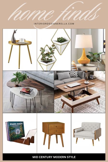 Shop popular furniture and decor in the mid century modern style from Amazon home! 

#LTKHome #LTKStyleTip #LTKFindsUnder100