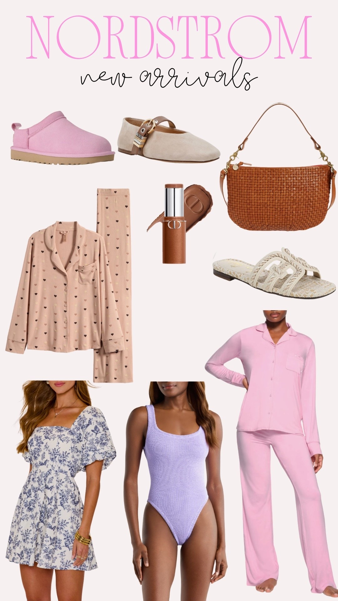 Nordstrom new arrivals!! The skims pajamas are SO cute! And I love the color of the Hunza G bathing suit  