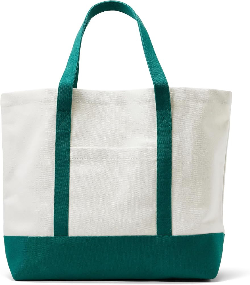 Amazon Essentials Borsa Tote Grande da Spiaggia in Tela Resistente Unisex - Adulto | Amazon (IT)