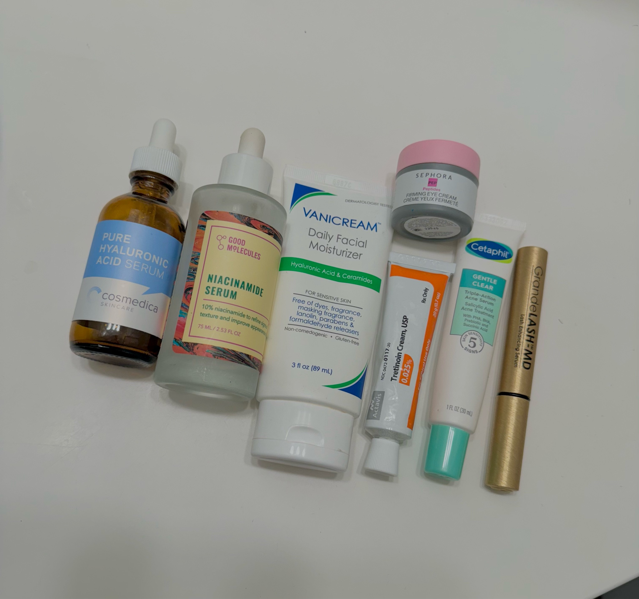 tonight’s lineup #skincare #affordableskincare #nighttimeskincare #skincareroutine 

#LTKbeauty