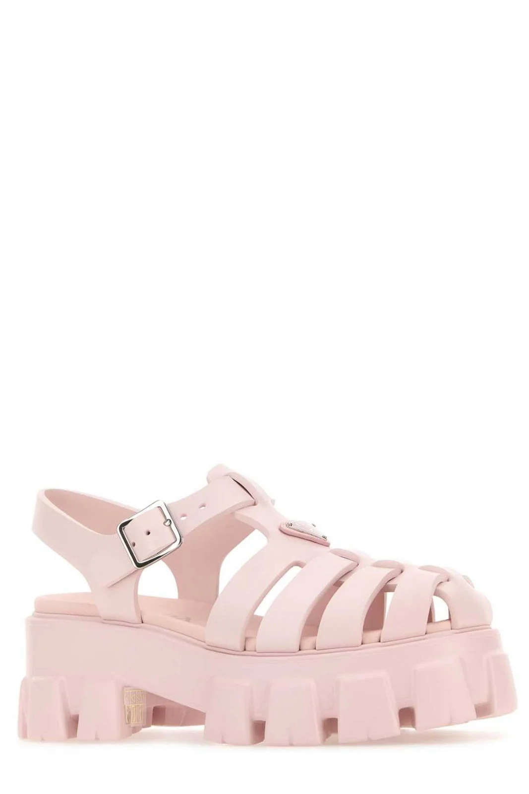 Prada Strapped Platform Sandals | Cettire Global