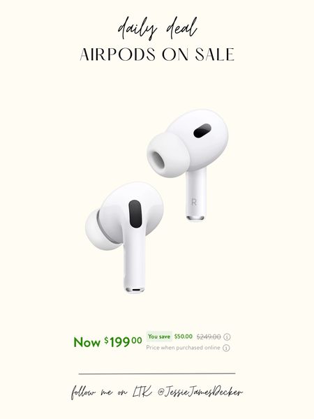 Air pods on sale! Would be so fun to add these to an Easter basket for a last minute gift! 

#LTKSeasonal #LTKsalealert