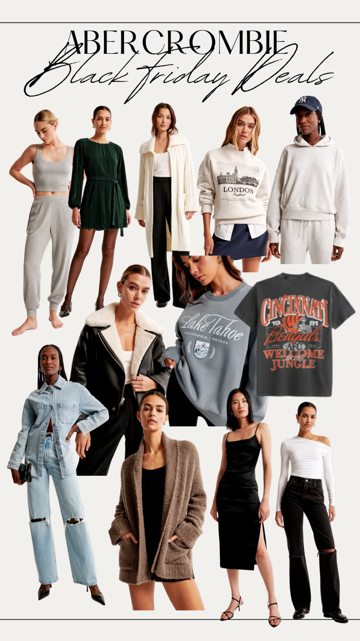 Abercrombie Black Friday deals / #blackfriday #christmas #giftguide 

#LTKHoliday #LTKCyberWeek #LTKsalealert