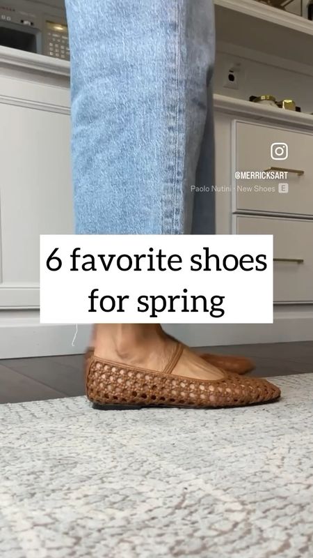 Favorite spring shoes 

#LTKshoecrush #LTKSeasonal #LTKVideo