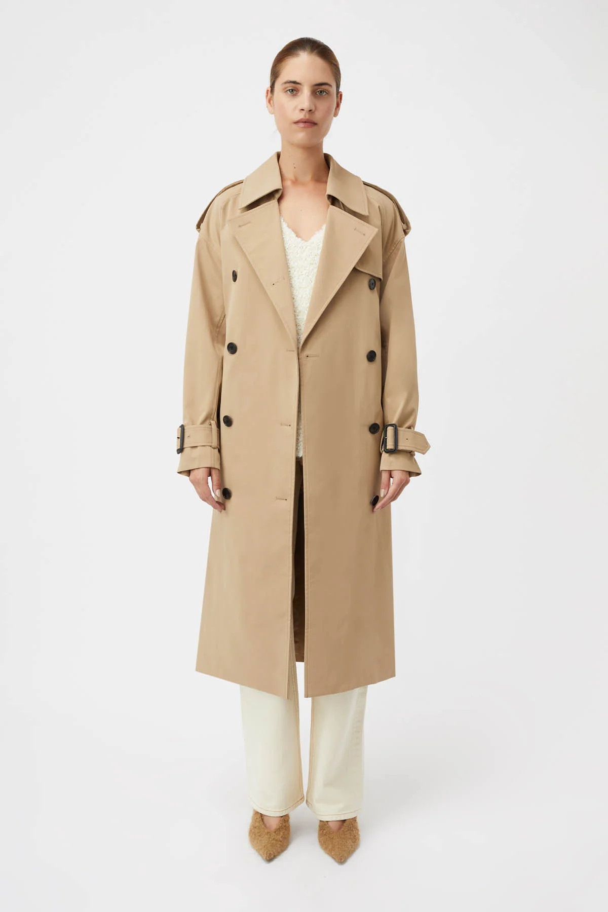 Evans Mid Length Trench | CAMILLA AND MARC (ANZ)