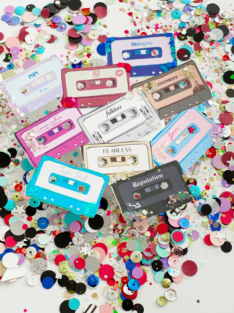The Eras Confetti Taylor Swift Confetti Taylor Swift Party Decor Colorful Confetti Taylor Swift M... | Etsy (US)