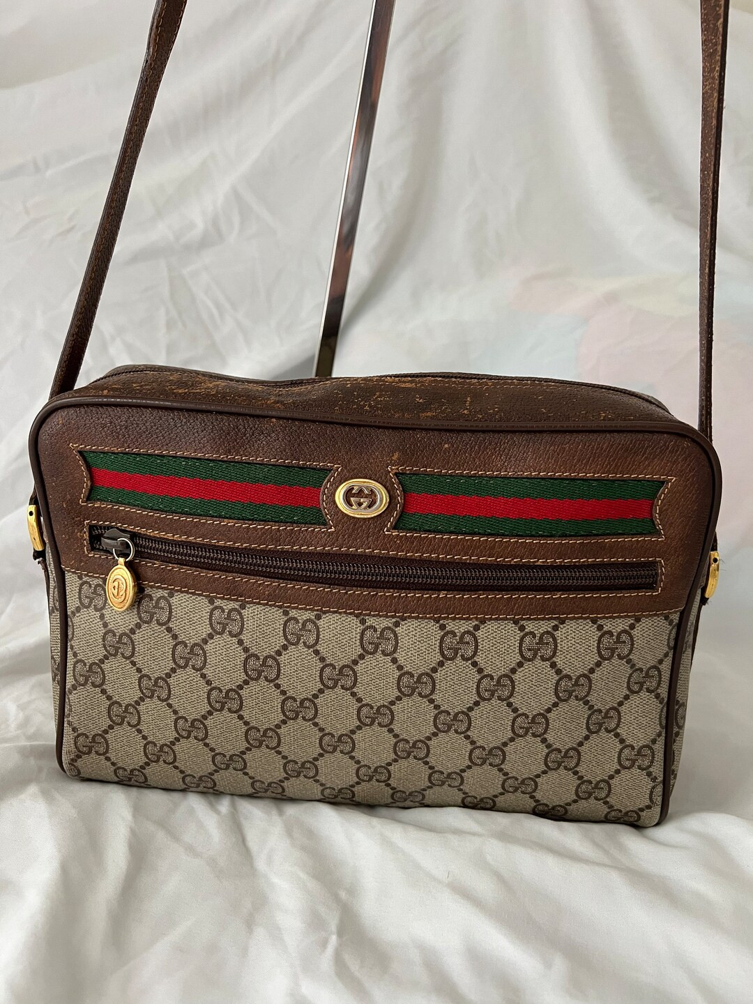 Vintage Gucci Ophidia Crossbody Bag Purse Sherry Line - Etsy | Etsy (US)