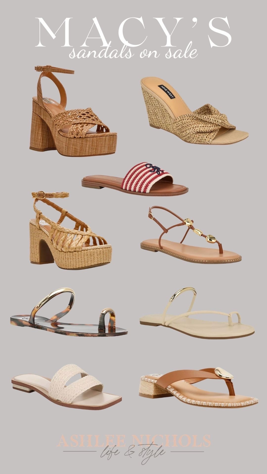 Macys sandals on sale