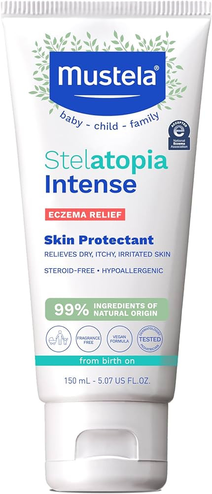 Amazon.com: Mustela Eczema Relief Cream Stelatopia Intense - Fragrance-Free Moisturizing Body Lot... | Amazon (US)