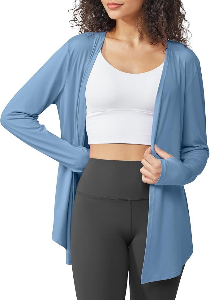 G4Free Lightweight Cardigans for Women UPF 50+ Long Sleeve Sun Shirts Open Front Summer Cover Ups... | Amazon (US)