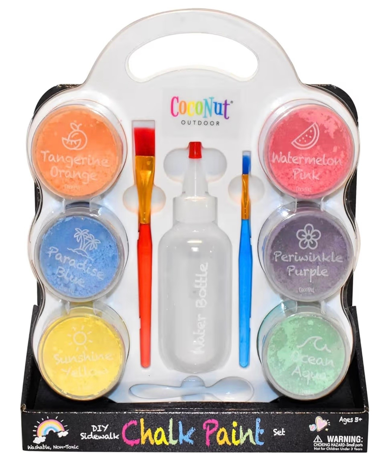 DIY Sidewalk Chalk Paint Set - Non-Toxic, Washable Powdered Chalk - Simply Mix in Water and Use a Paintbrush to Create Colorful Artwork on the Sidewalk or Chalkboard, For Kids Ages 5+

#LTKSeasonal #LTKKids #LTKmomlife