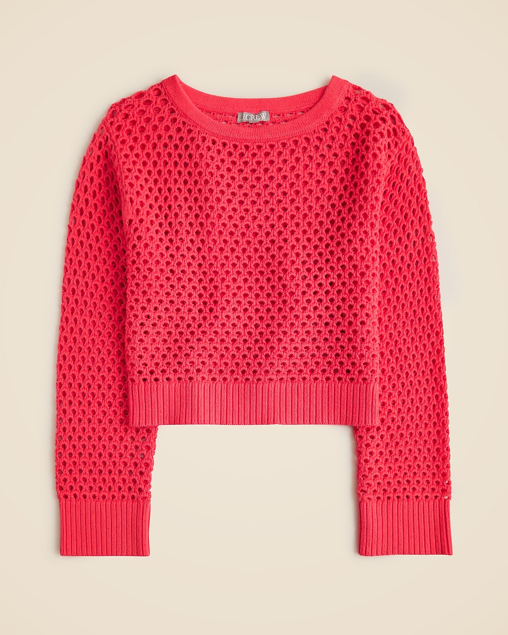 Pointelle boatneck sweater | J. Crew US