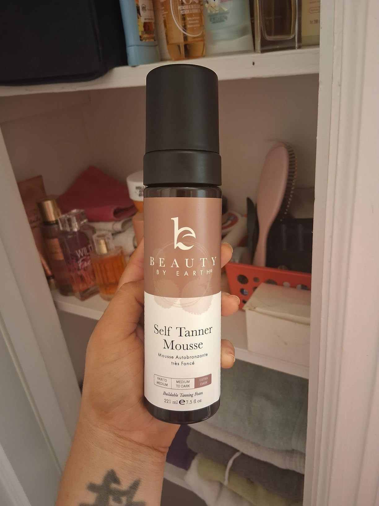 Self Tanner Mousse - USA Made with Natural & Organic Ingredients, Self Tanning Mousse for Dark Fa... | Amazon (US)