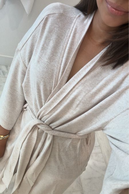 Summer robe! I'm in a small, the length is quite a bit longer on me than the online photo!

#LTKStyleTip #LTKOver40