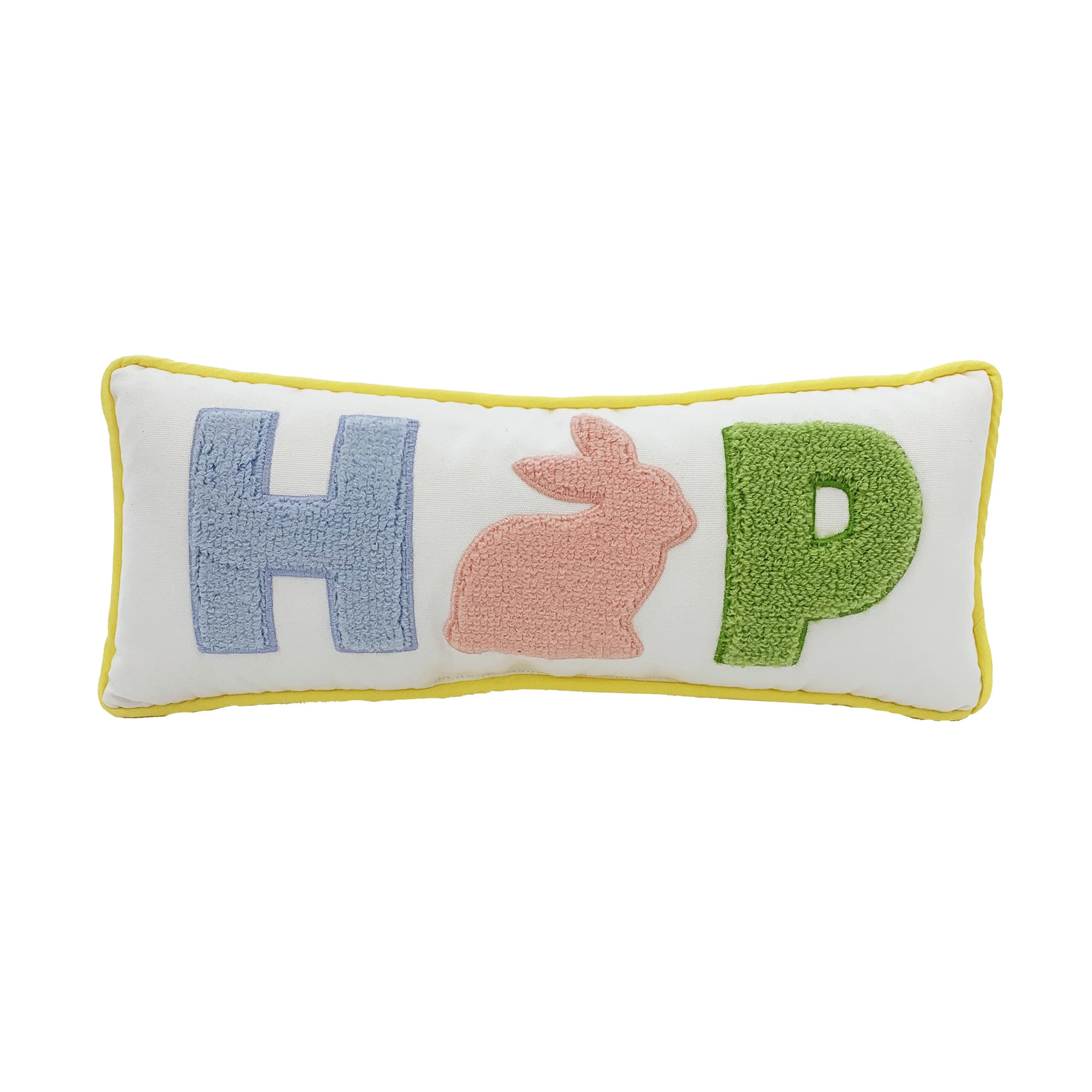 Way to Celebrate Easter HOP Lumbar Pillow 18" Decoration - Walmart.com | Walmart (US)