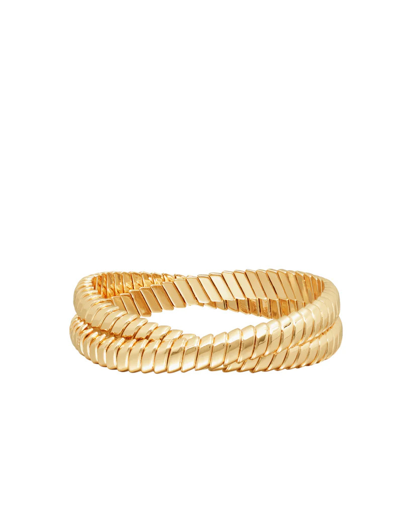The Double Cobra Bracelet | Roxanne Assoulin