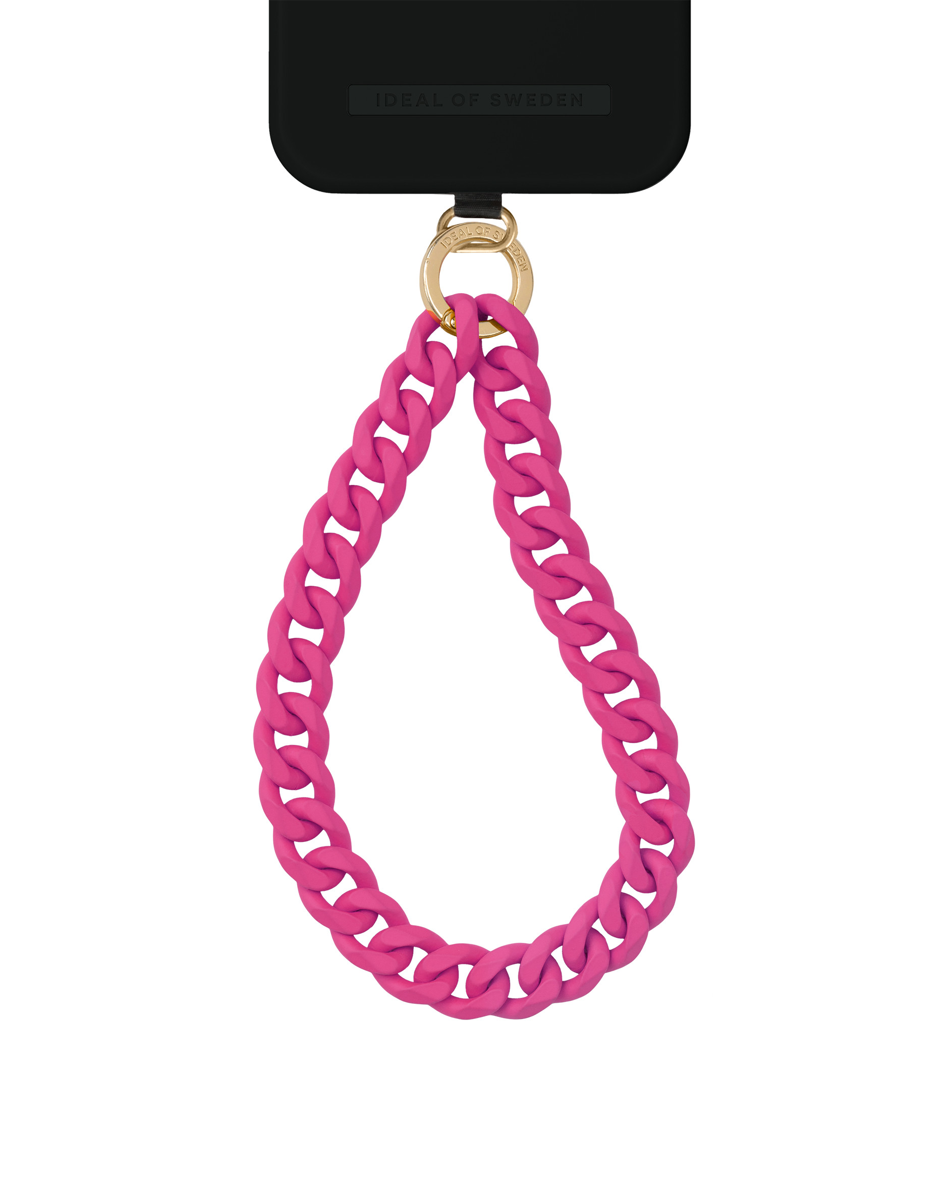 Chain Wristlet Strap Hyper Pink | iDeal of Sweden (UK)