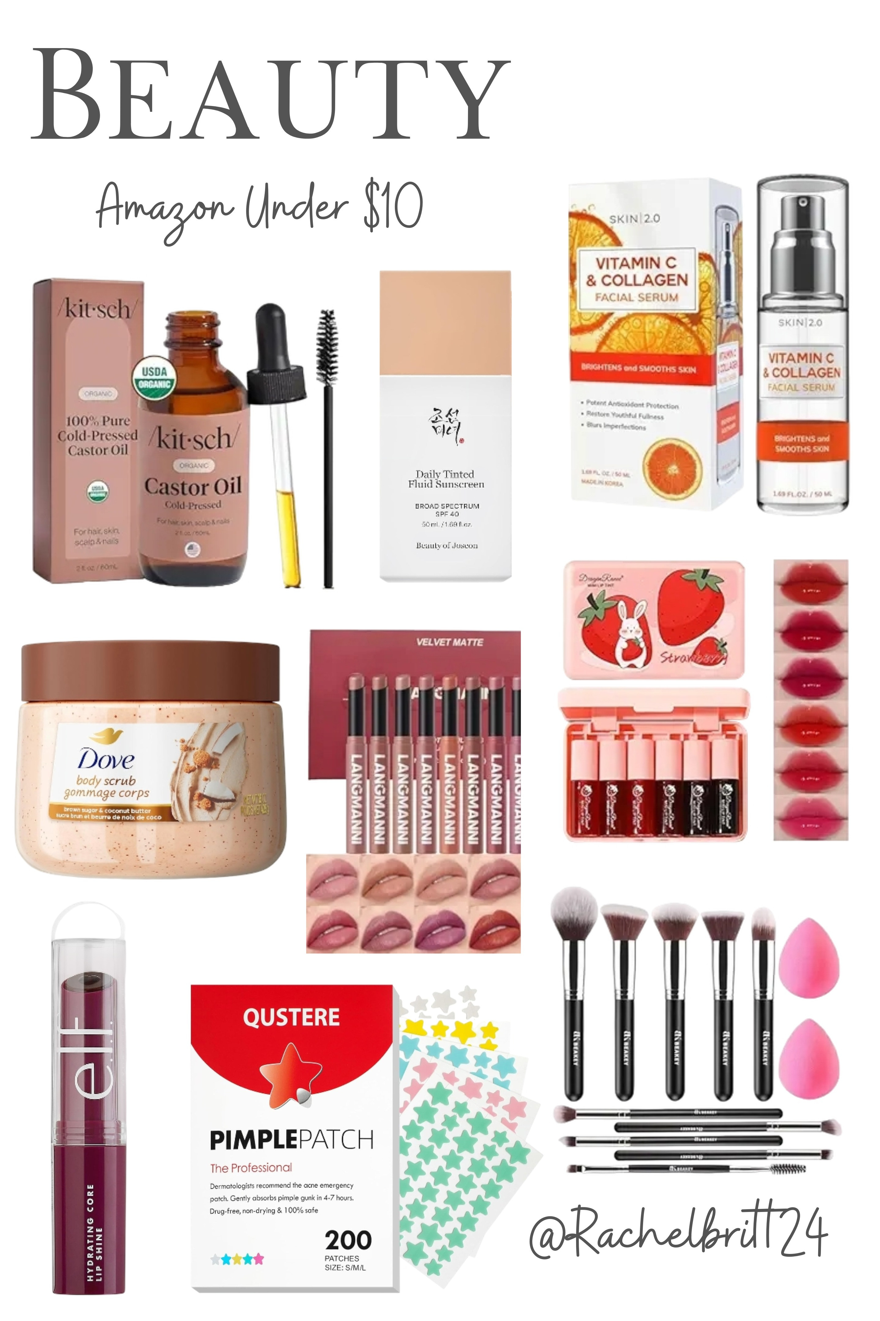 Luxury beauty on a budget. These top-rated Amazon beauty finds are all under 10 dollars and deliver amazing results. Stock up on these viral favorites without breaking the bank. Tap to shop these affordable beauty must-haves! #AmazonBeauty #BeautyUnder10 #BudgetBeauty 

 #LTKselfcare #LTKSaleAlert #LTKBeauty