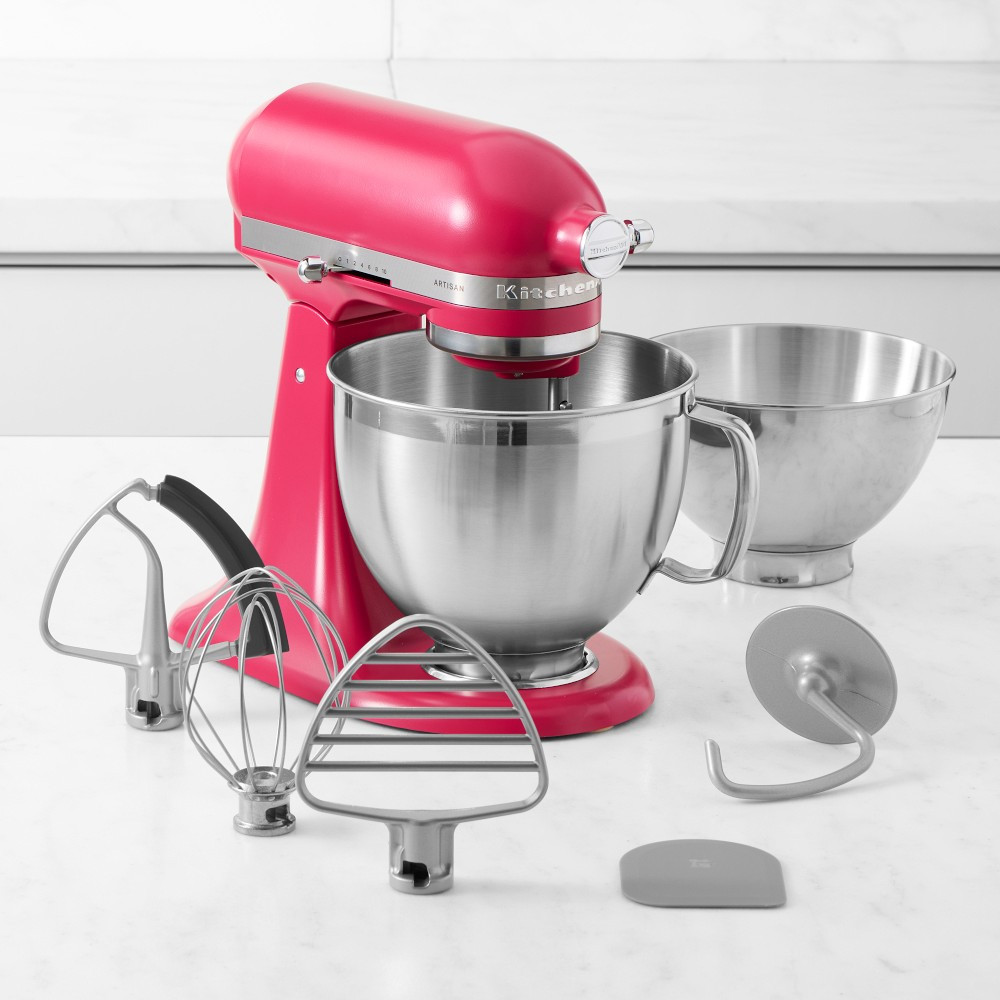 KitchenAid® 2023 Color of the Year Artisan Stand Mixer, Hibiscus, 5-qt | Williams-Sonoma