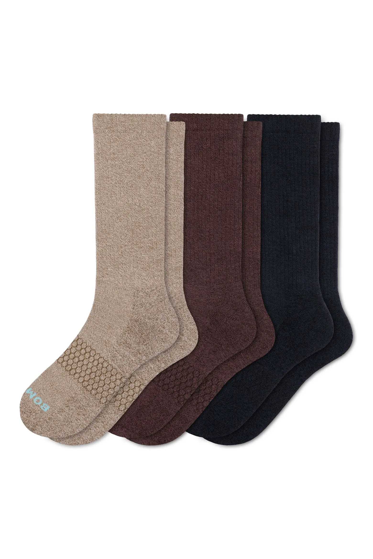 Assorted 3-Pack Marl Crew Socks (Men) | Nordstrom | Nordstrom