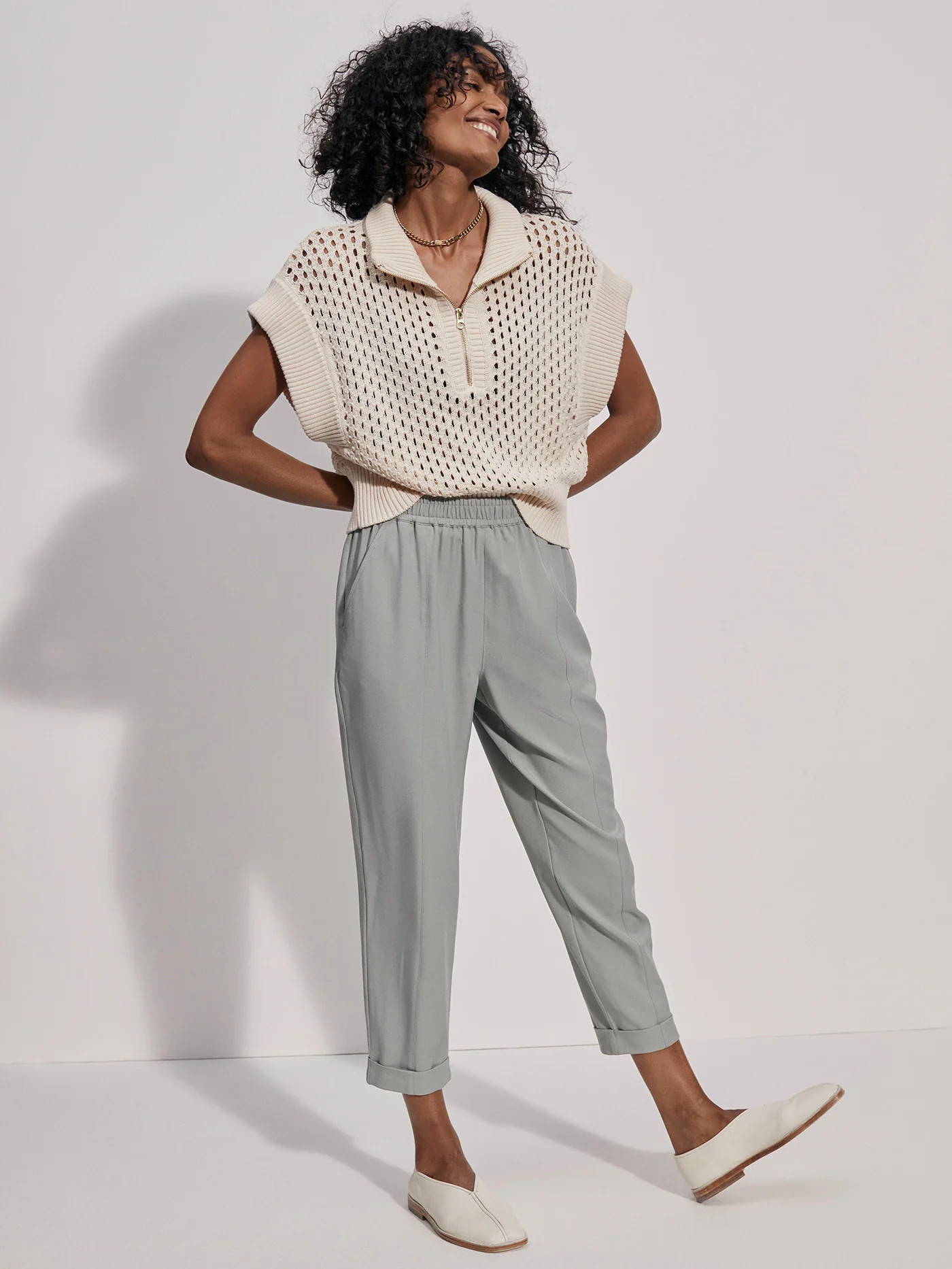 Gaines Half-Zip Knit | Varley US