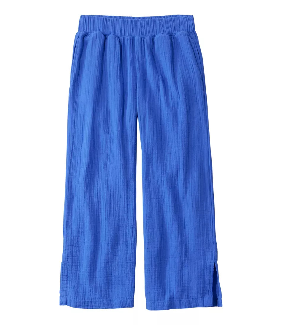 Women's Cloud Gauze Wide-Leg Pants | L.L. Bean